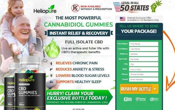 Helio Pure CBD Gummies Ingredients- Pure Natural Ingredients With No Side Effects
