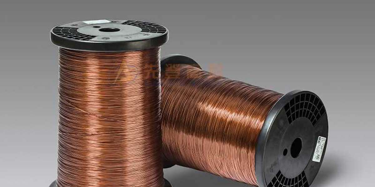 What is enameled wire?