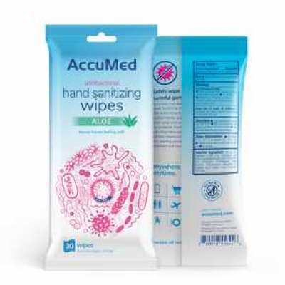 Buy AccuMed Antibacterial Hand Sanitizing Wipes with Aloe Vera, 1080-count (AC-AFW-1080PP) Profile Picture