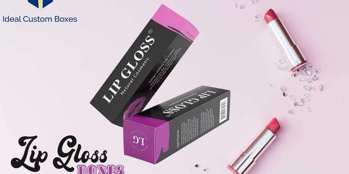 Customized Lip Gloss Boxes in Diverse Styles and Enticing Designs