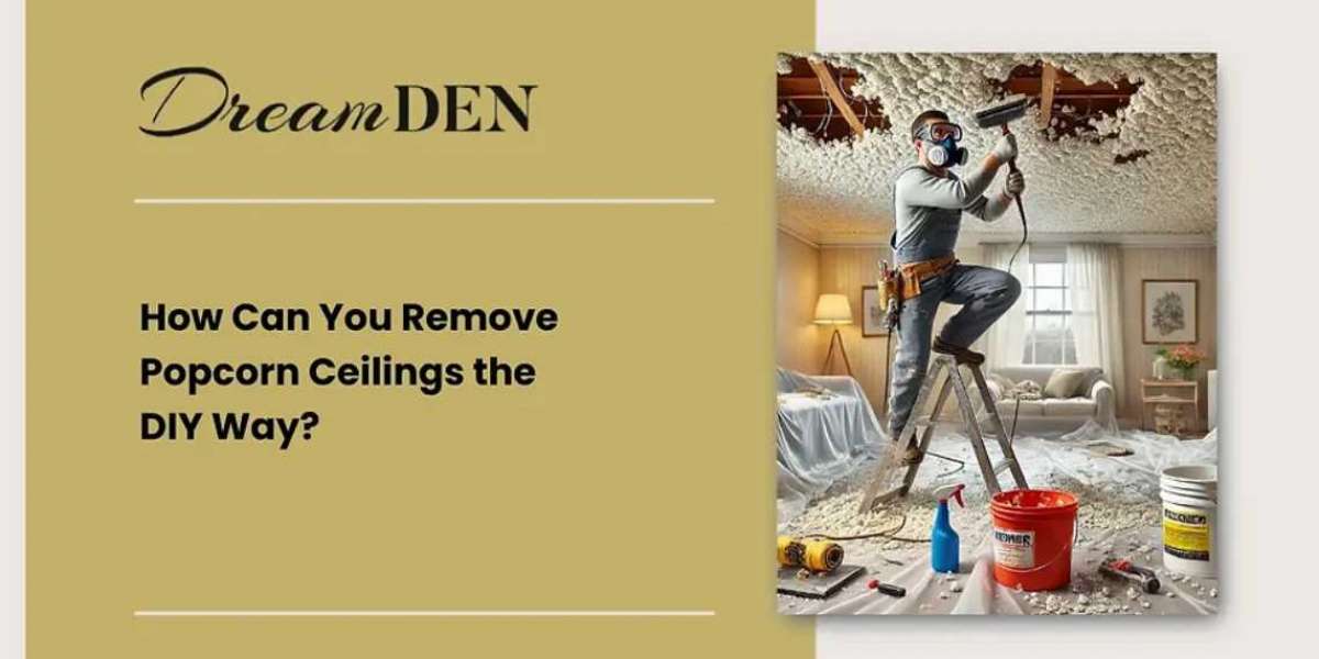 How Can You Remove Popcorn Ceilings the DIY Way?