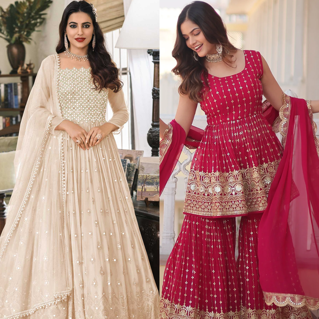 Flaunt Your Beauty: Attractive & Stylish Look in Salwar Kameez