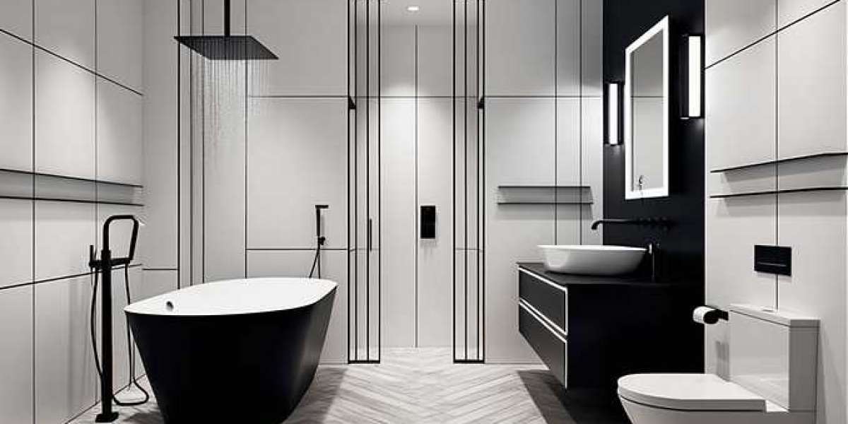 40 Best Modern Black and White Bathroom Design Ideas