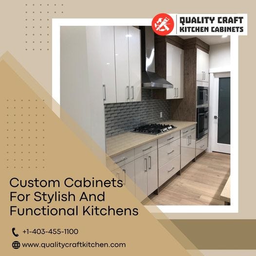 Finding The Right Custom Cabinets Makers in Calgary | by Quality Craft Kitchen Cabinets | Dec, 2024 | Medium